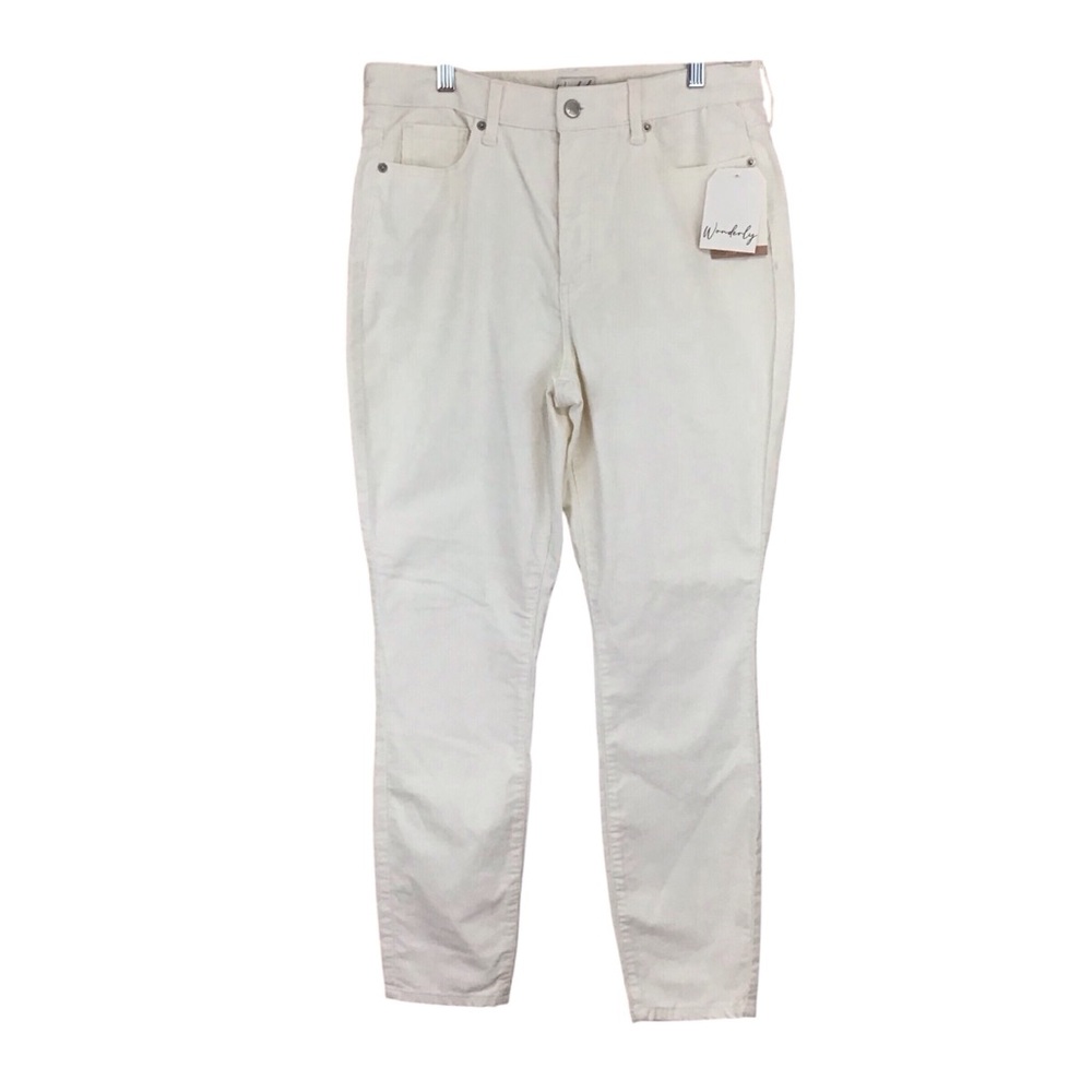 Wonderly High-Rise Skinny Corduroy Pants 10 Sleek Sculpt‎ NWT